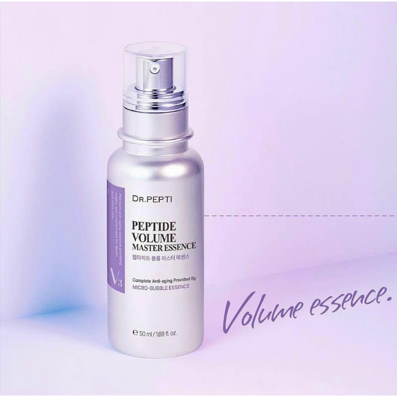 Serum Dưỡng Trắng Da Dr Pepti+ Peptide Volume Master Essence - 50ml & 105ml