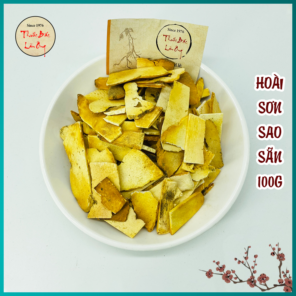 100g hoài sơn sao sẵn hàng loại 1
