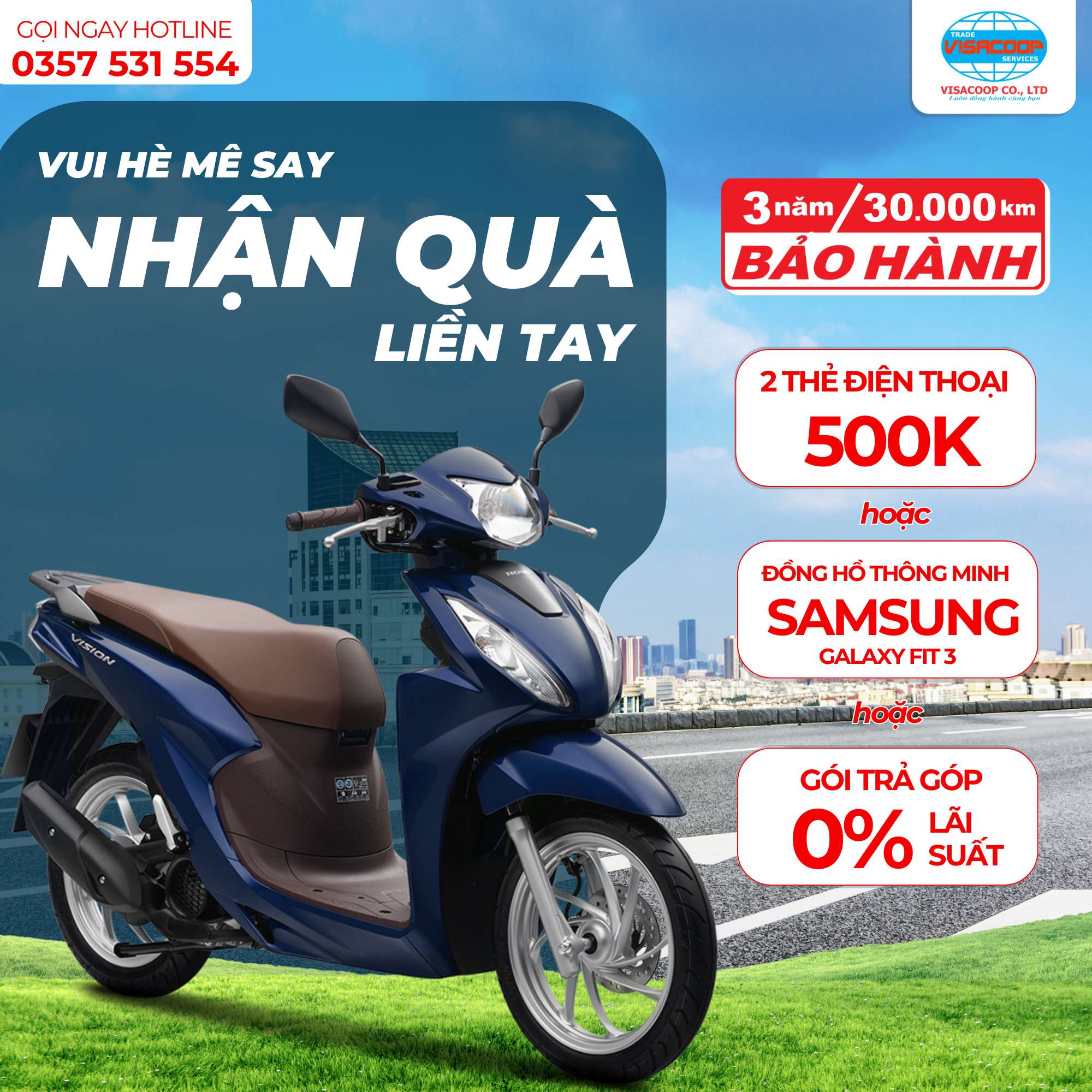 Xe máy Honda VISION 2025 phiên bản Cao cấp