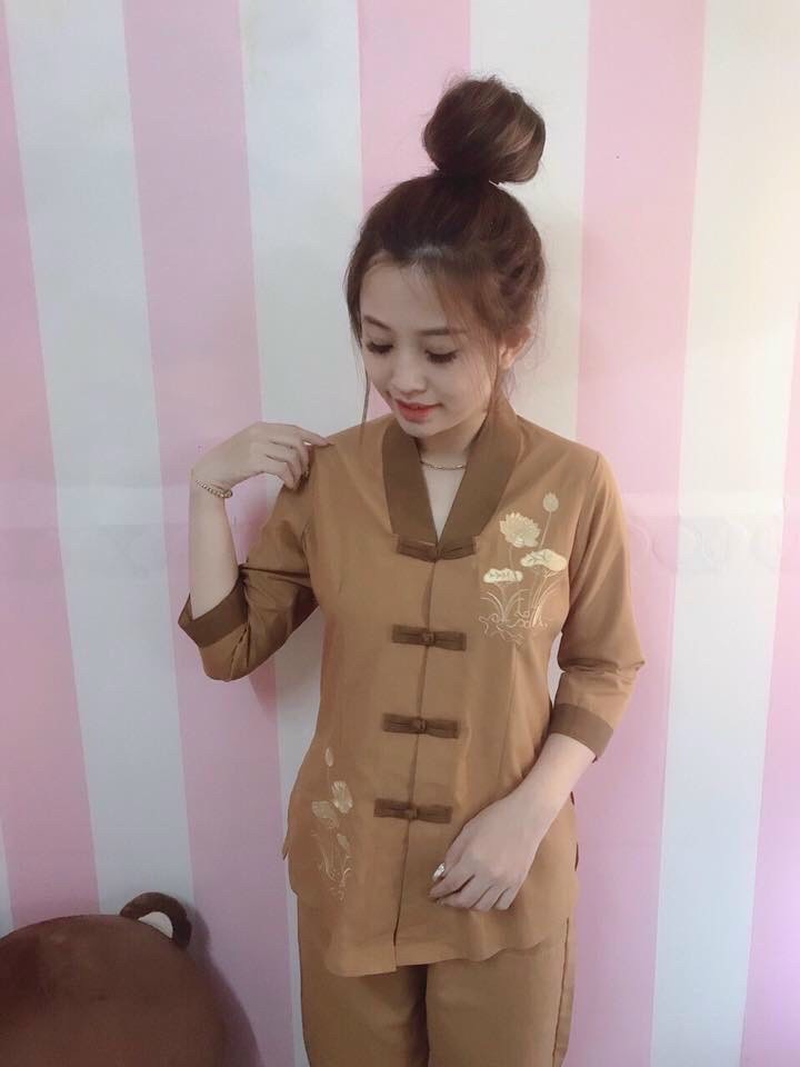 Đồ Lam Nữ Đi Chùa - La Hán Phối