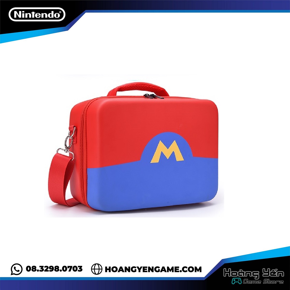Túi Đựng Máy Nintendo Switch Oled và V2 full Phụ Kiện