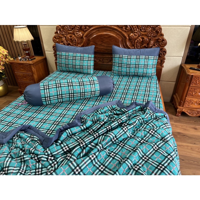 Bộ drap thun hàn quốc nhận may theo yêu cầu