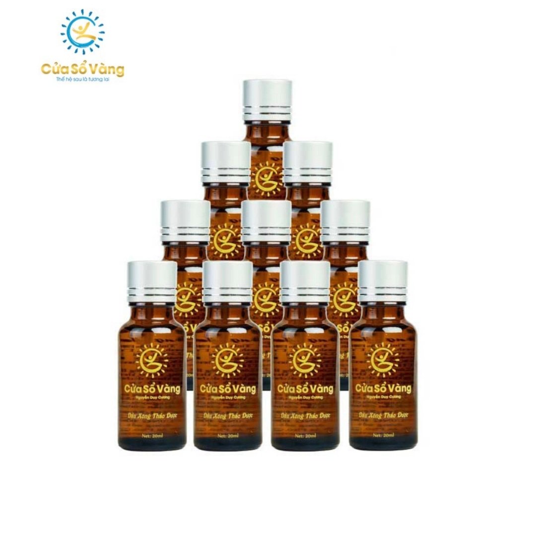 tinh dầu xông thảo dược cửa sổ vàng 20ml