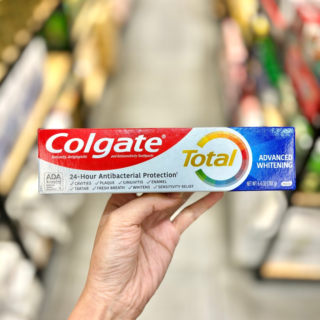 [HCM]Kem Đánh Răng Colgate Total  Advanced Whitening Của Mỹ 181g