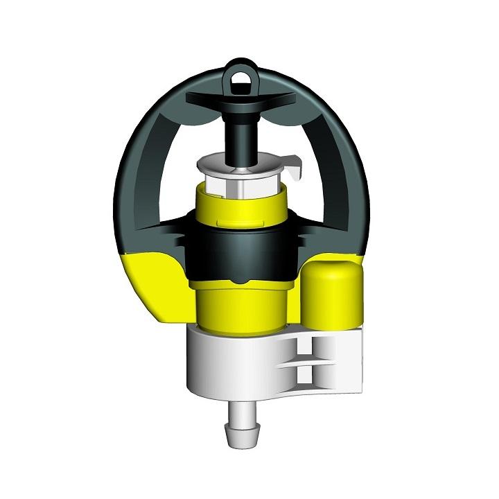 Combo 100 béc phun mưa t700 có bù áp 90l/h tưới cây cam bưởi