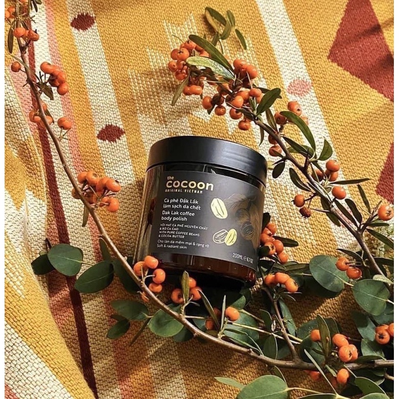 TẨY DA CHẾT CÀ PHÊ ĐẮK LẮK COCOON