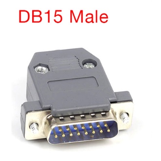 2 CÁI Đầu db15 loại đực có vỏ 2 hàng chân