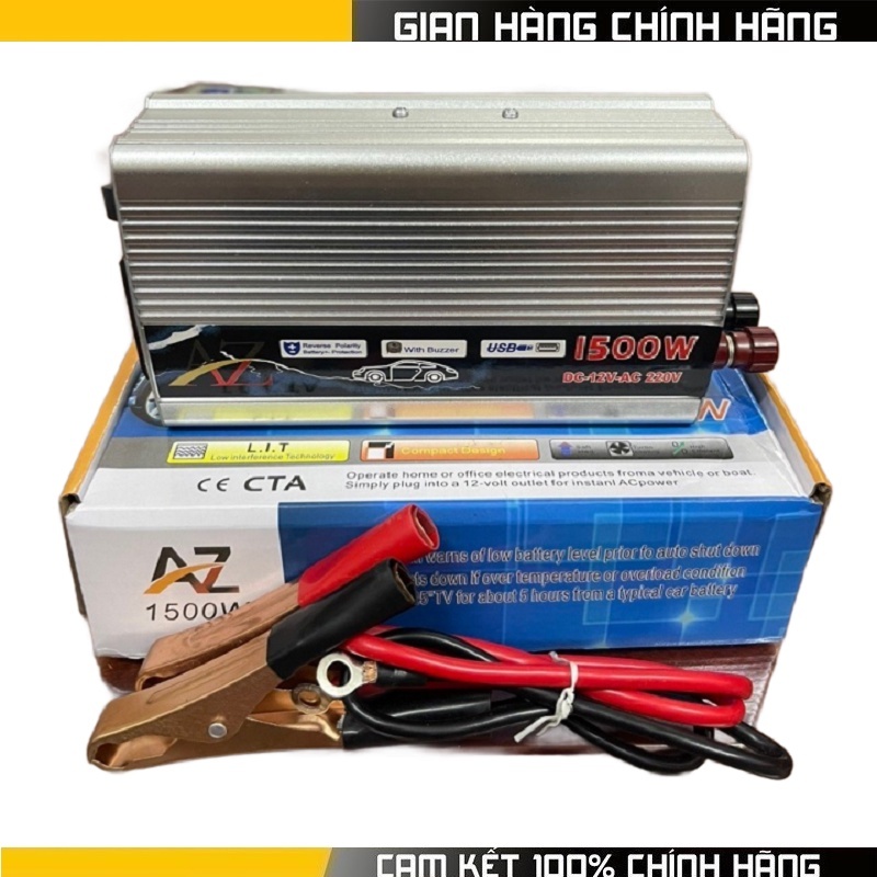 Bộ kích điện 12v lên 220v 2000w