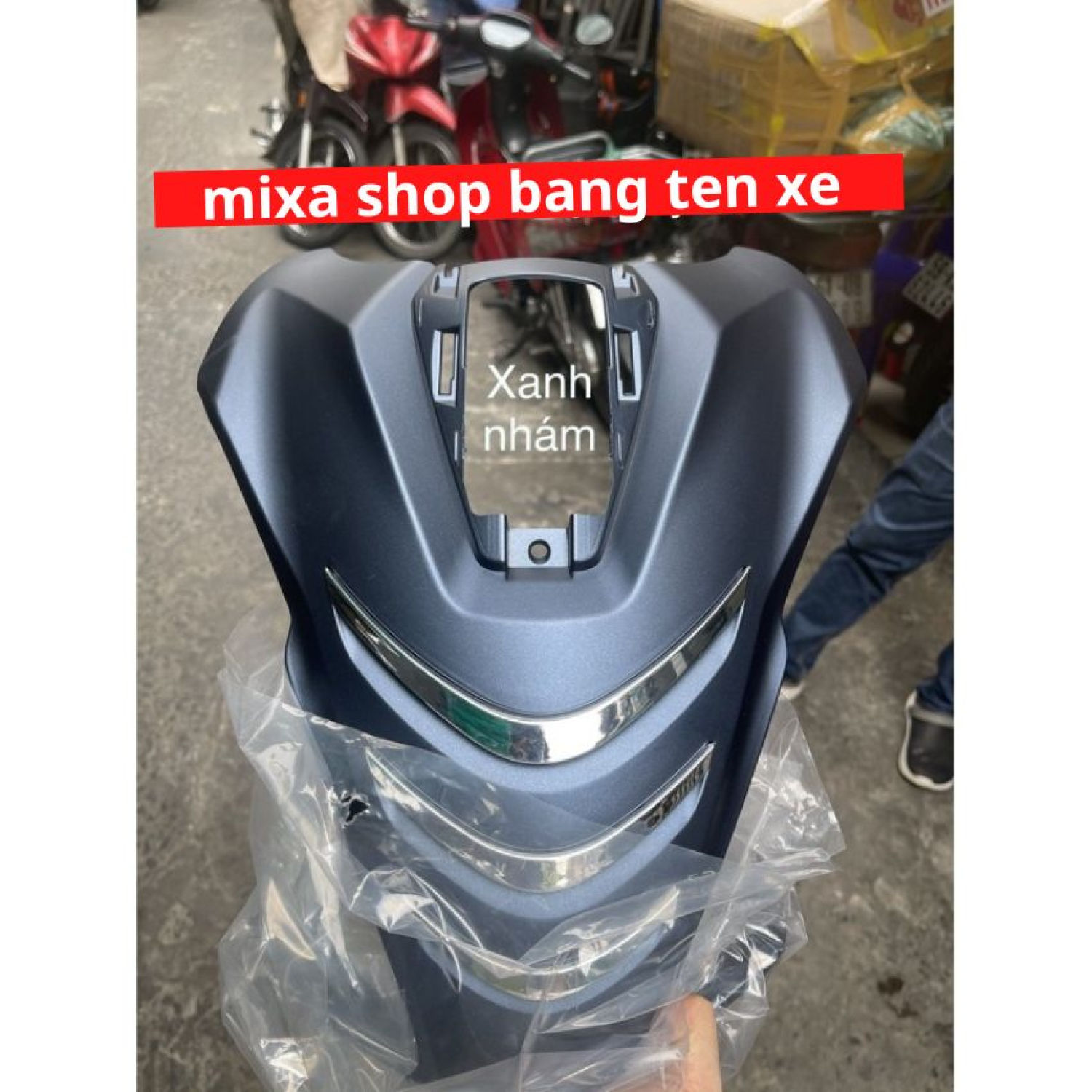 Mặt Nạ VISION 2021-2023 Mẫu 3 Sọc Xi