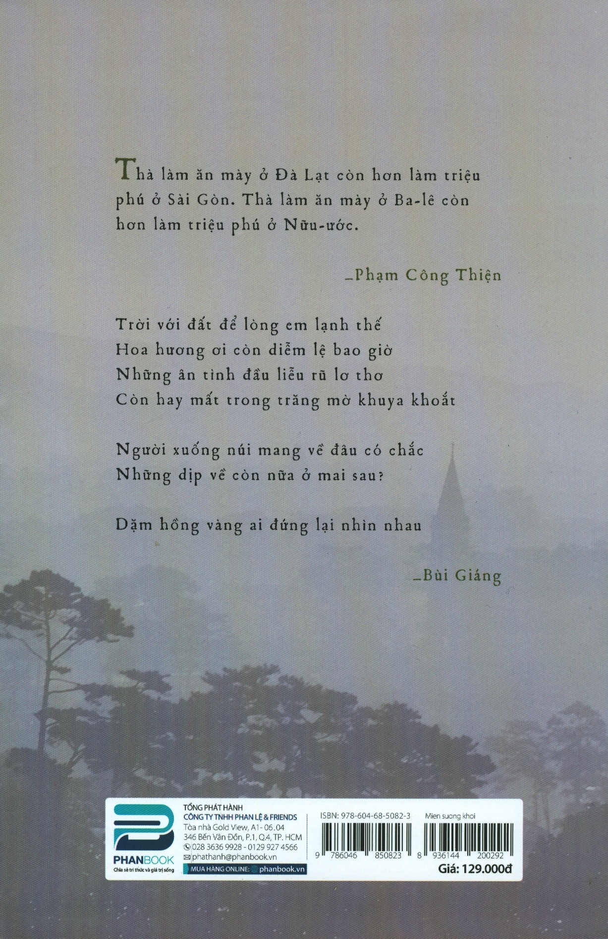 [NGẢ MÀU NGOẠI QUAN] Sách - Miền Sương Khói (Giai phẩm về Đà Lạt)
