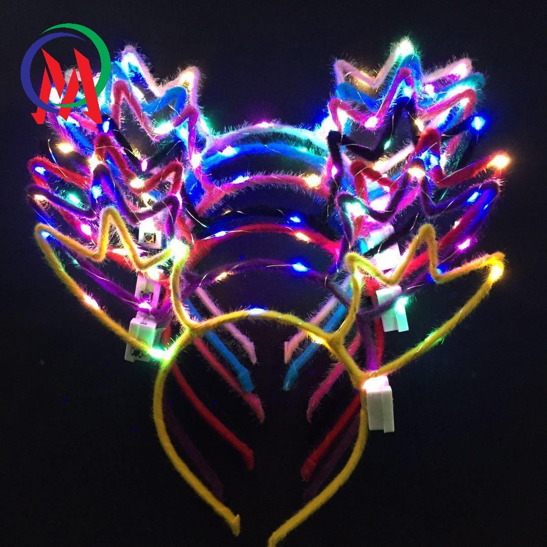 [HCM][Hàng hót giá rẻ] Cài tóc noel hình tai huơu có đèn