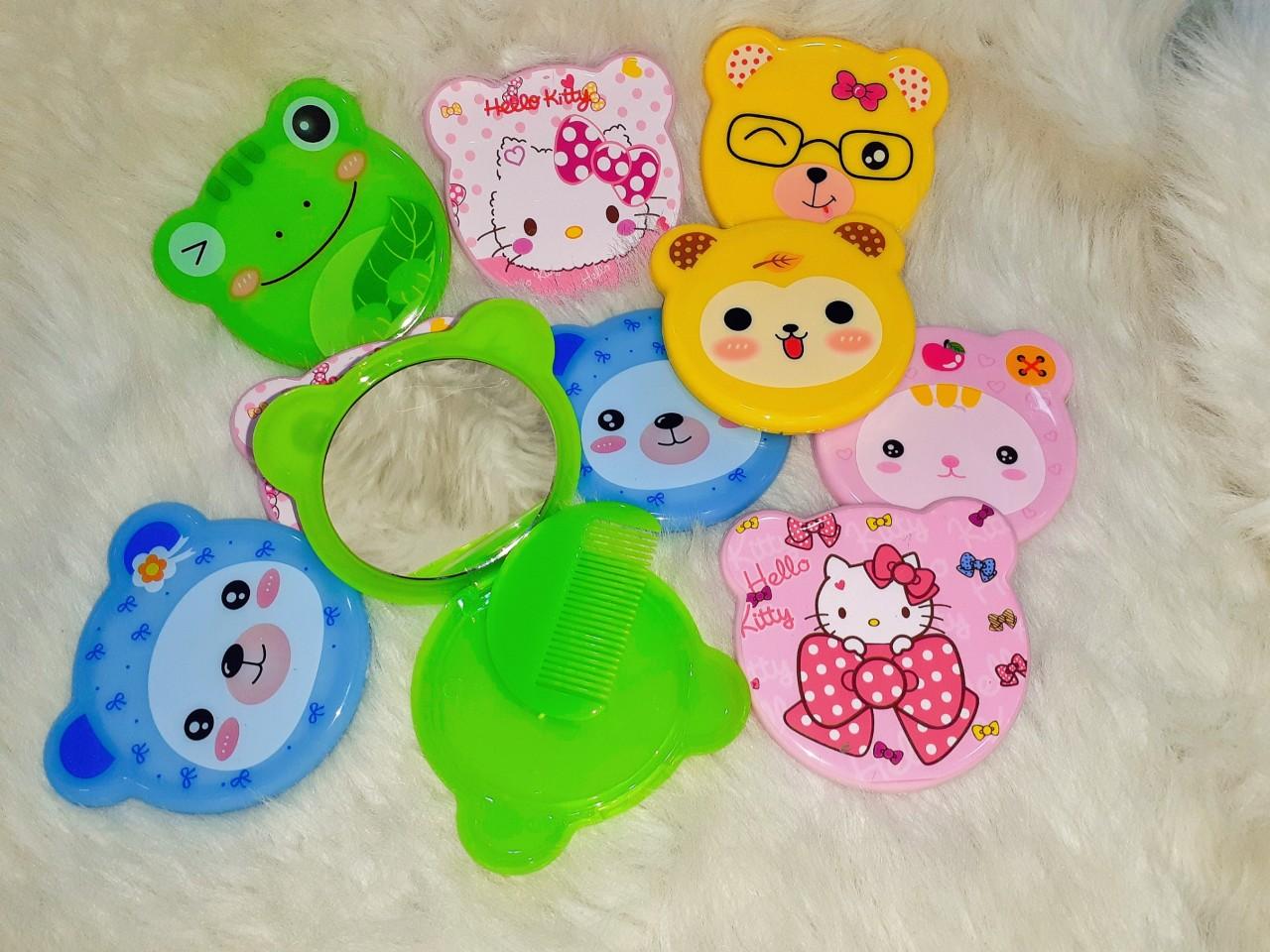 BỘ GƯƠNG LƯỢC MINI SO CUTE