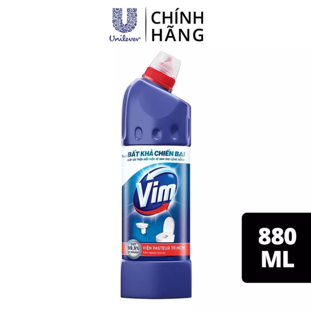 Nước Tẩy Bồn Cầu Diệt Khuẩn Vim (880ml)