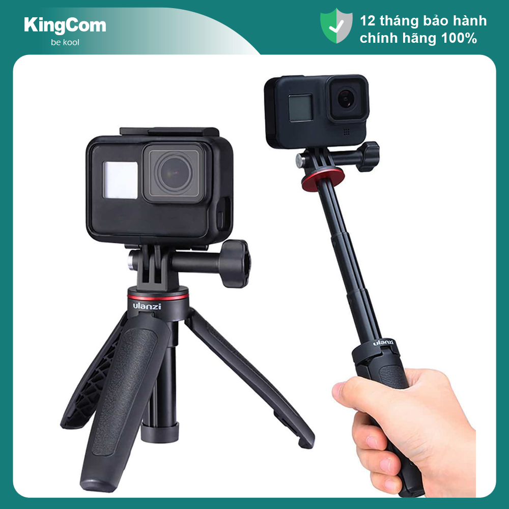 Ulanzi mt-09 - chân tripod tích hợp gậy selfie cho gopro