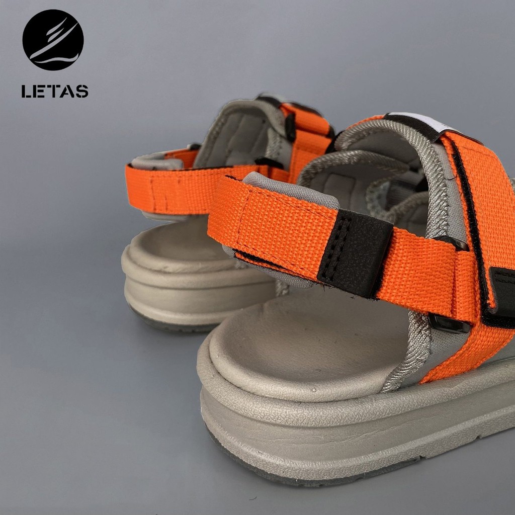 Sandal Nữ, Nam Đế Cao Letas D1001 Cam Tro
