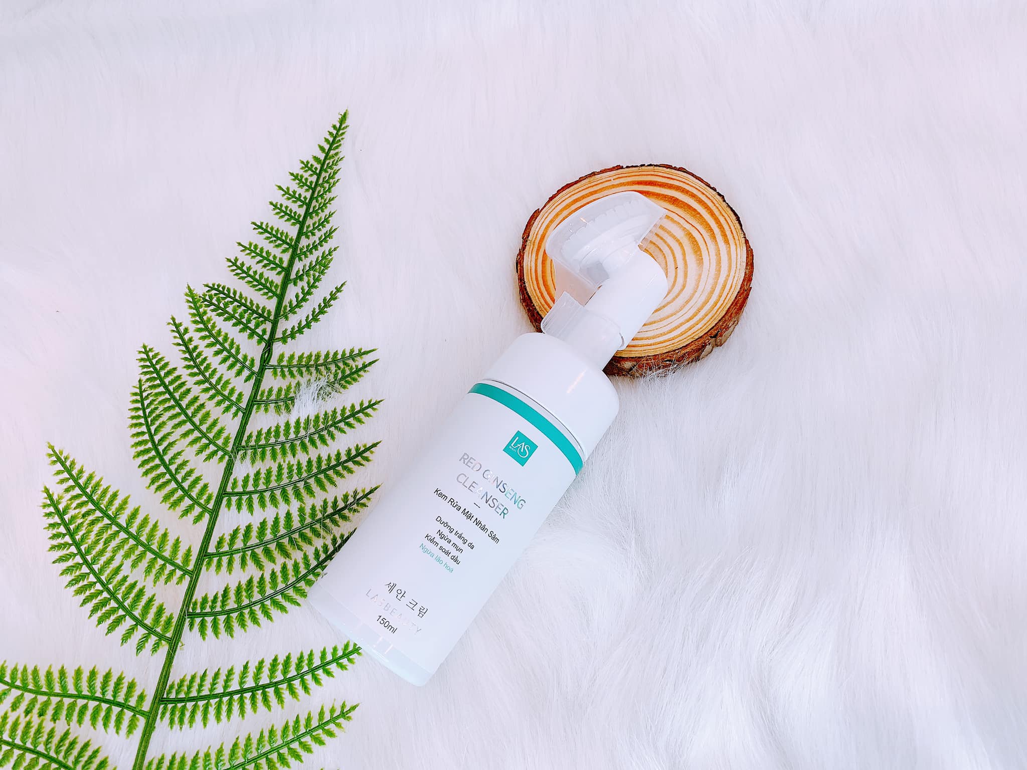[CHÍNH HÃNG] Kem rửa mặt nhân sâm LAS BEAUTY mẫu mới nhất