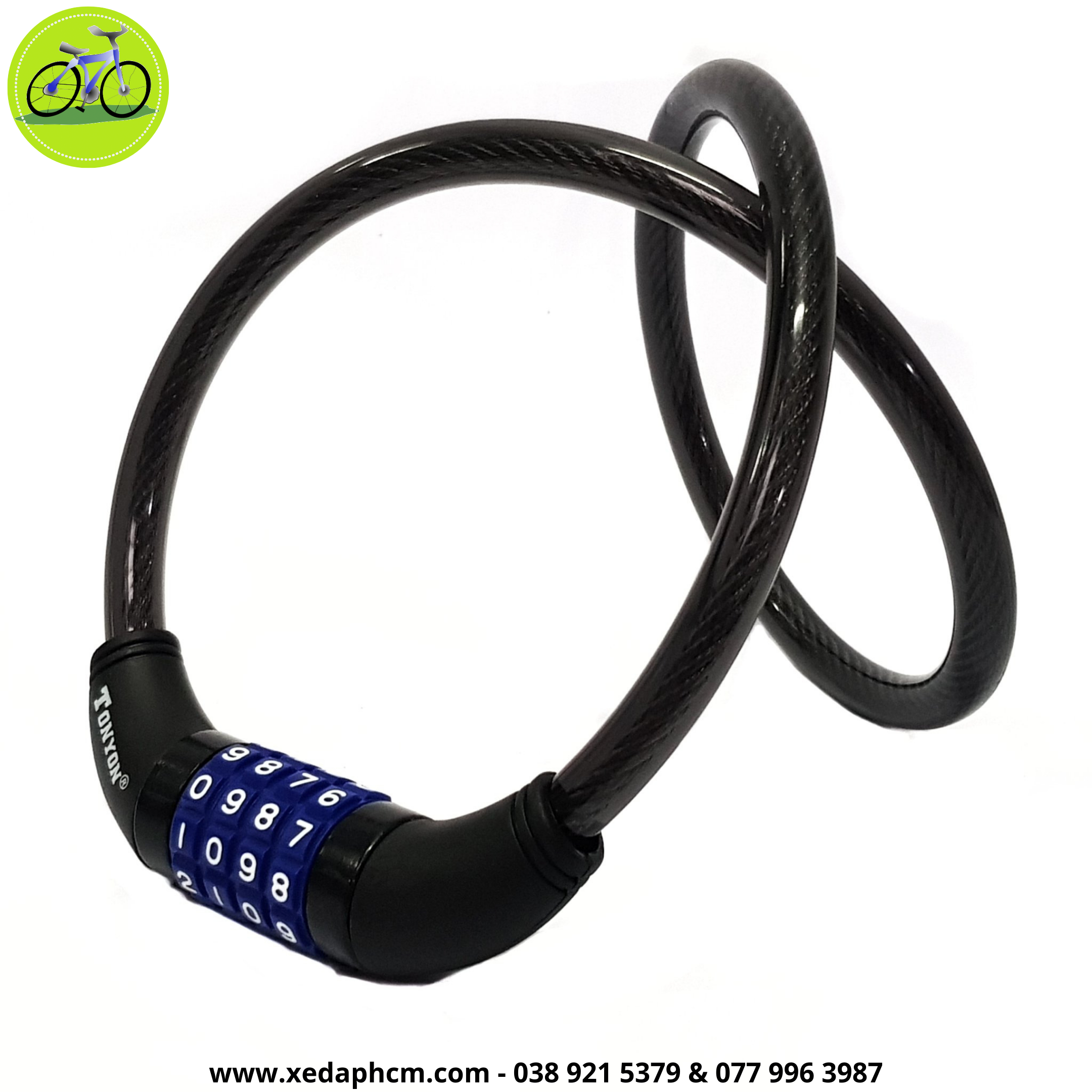 Khóa số xe đạp Tonyon 4 số lớn