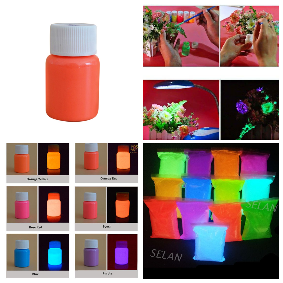 combo 3 lọ sơn dạ quang arcykic phát sáng