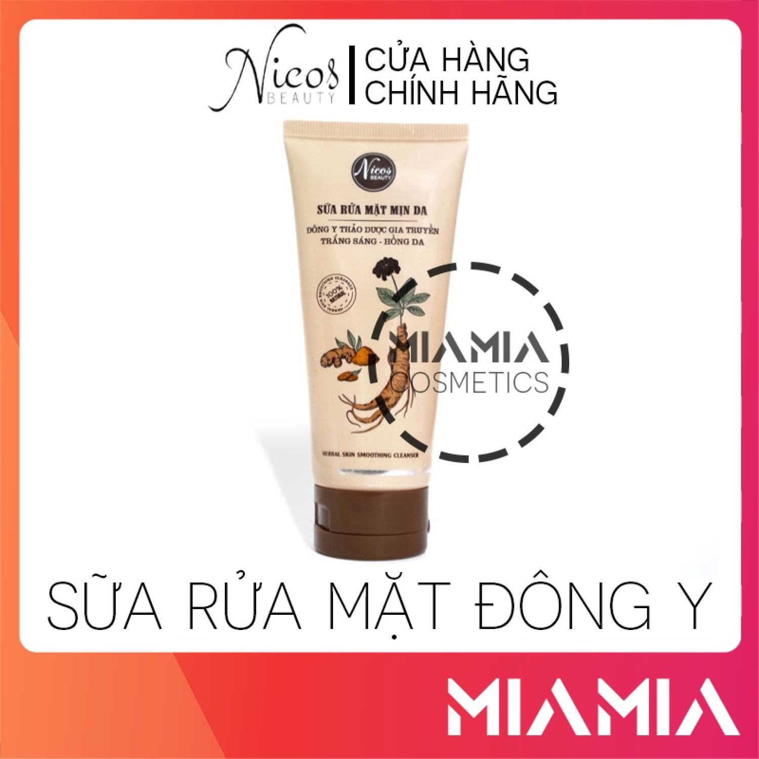 Sữa Rửa Mặt Đông Y Nicos Chính Hãng - 8938508845606