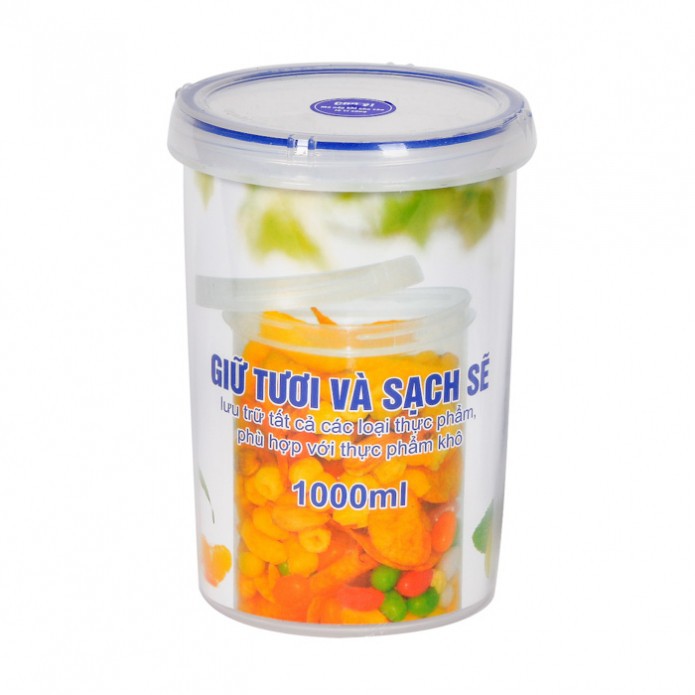 HỘP THỰC PHẨM TRÒN 1000ML 2408 SONG LONG