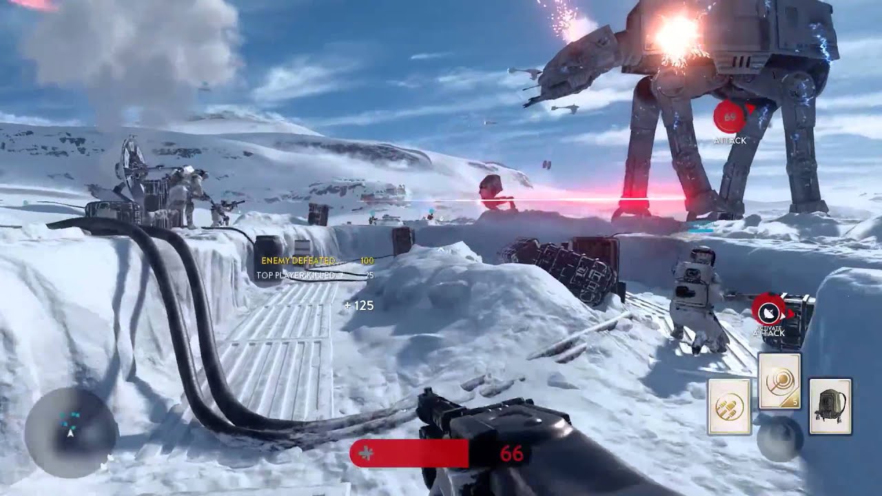Đĩa Game 2ND Star Wars Battlefront cho máy PS4 PS5