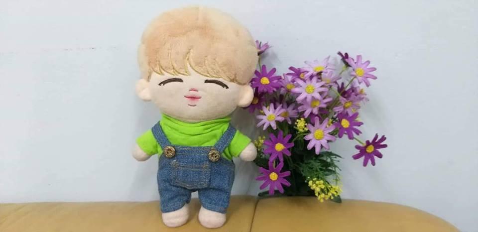 Outfit doll 20 kpop yếm Jean nam