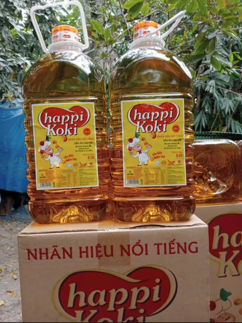 DẦU ĂN HAPPI KOKI 5L