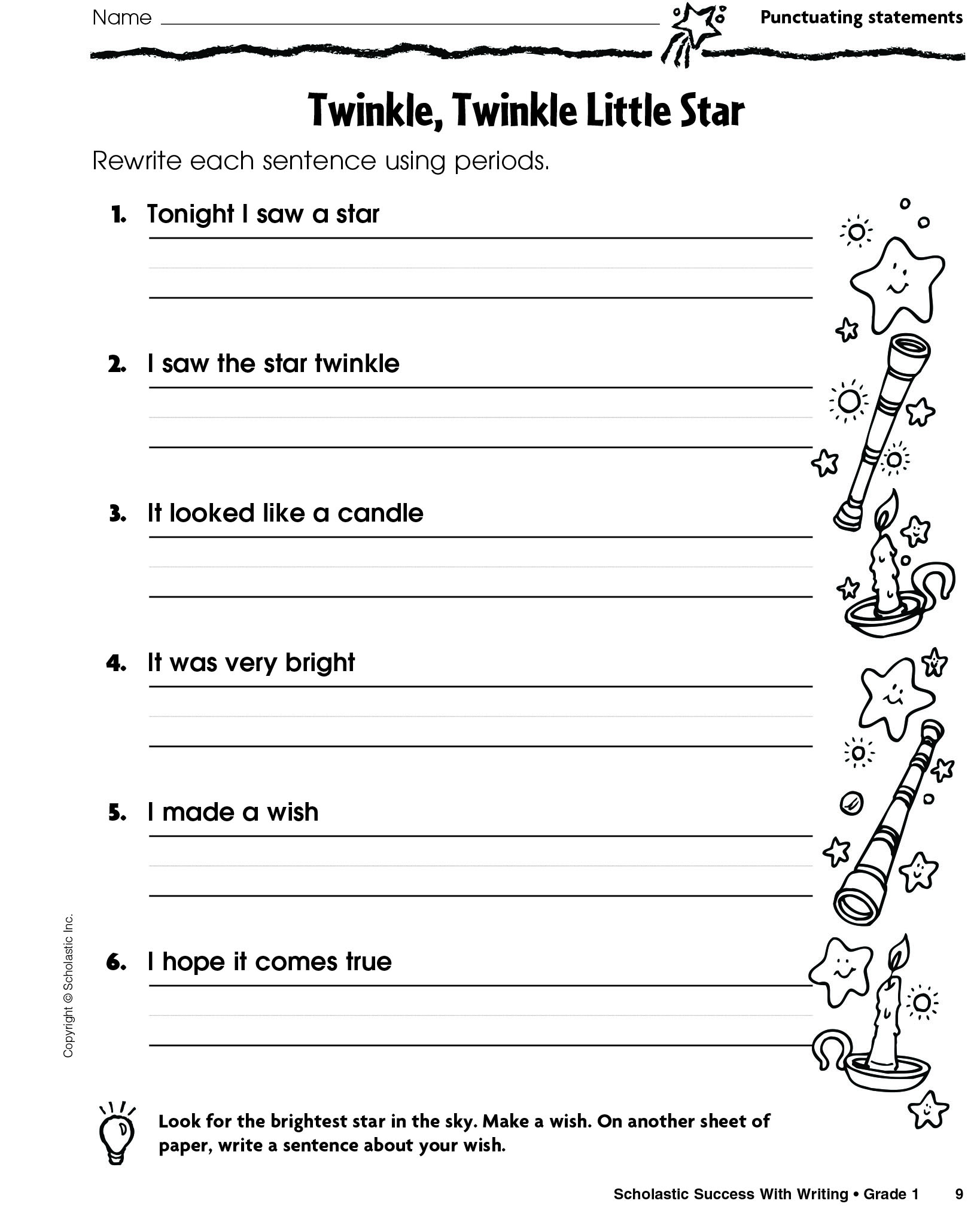 SCHOLASTIC SUCCESS WITH WRITING 1-5 (Sách đen trắng)