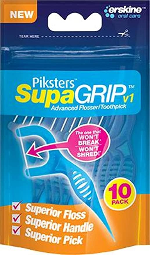 [HCM]Tăm chỉ SupaGrip Pikstes Austraulia gói 10 cây
