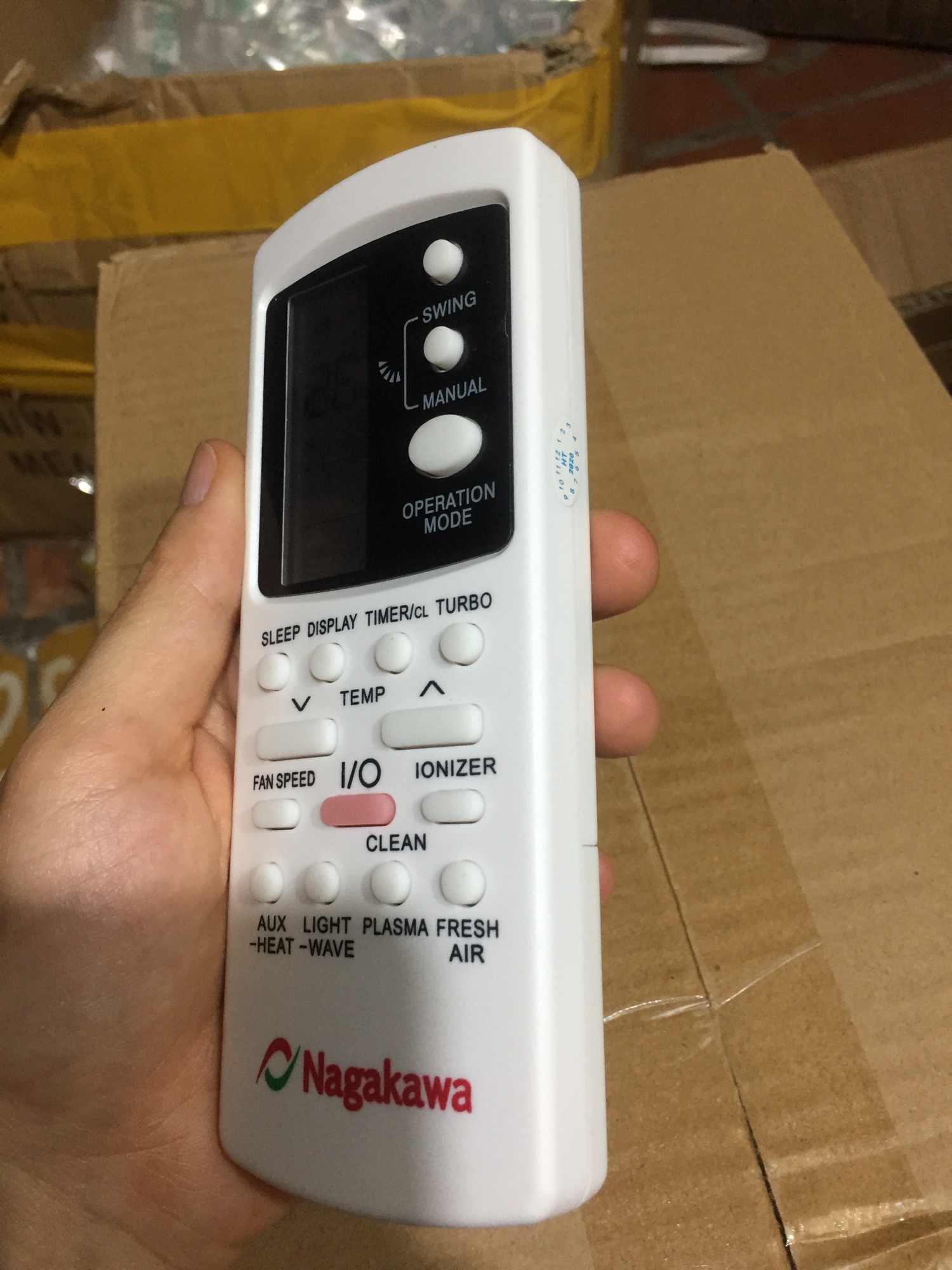 ĐIỀU KHIỂN ĐIỀU HOÀ NAGAKAWA