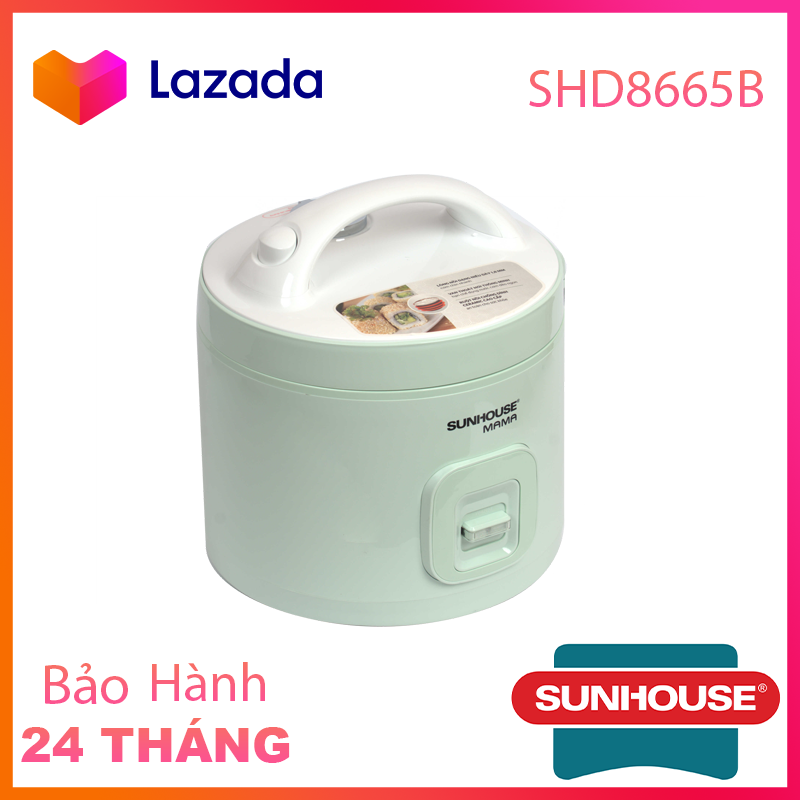 [Sunhouse Chính Hãng] Nồi Cơm Điện 1.8 Lít Sunhouse SHD8665B