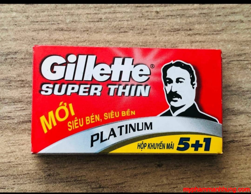 Lưỡi Lam Gillette - Hộp nhỏ 5 lưỡi giá rẻ