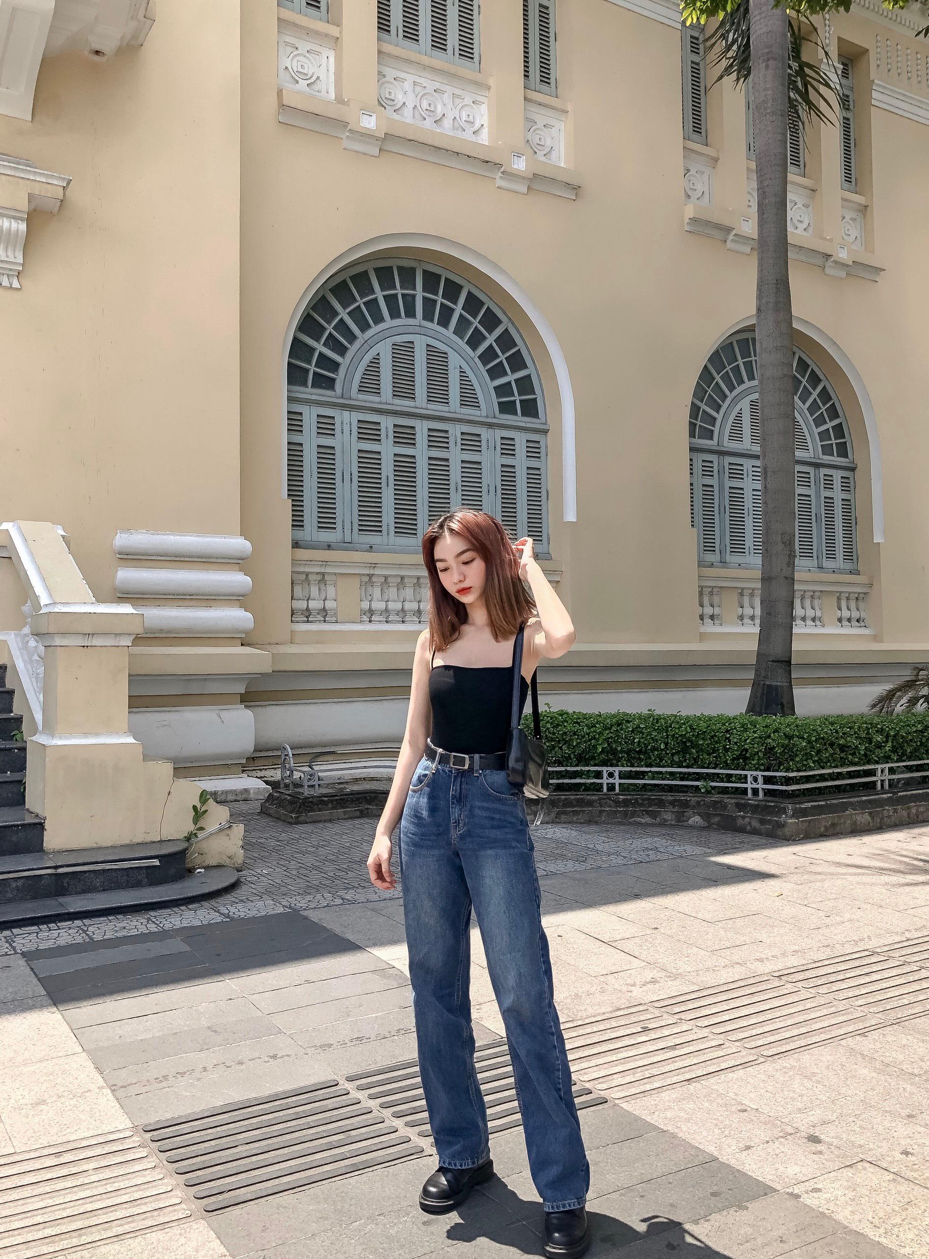 Quần THREE BUTTON JEANS thời trang