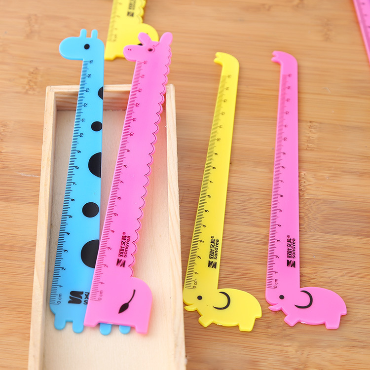 5 Cây Thước kẻ học sinh hoạt hình 15cm
