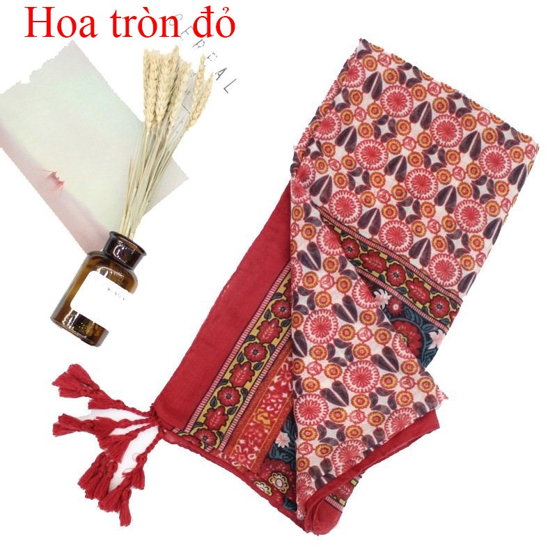 Khăn Choàng Thổ Cẩm Đi Biển