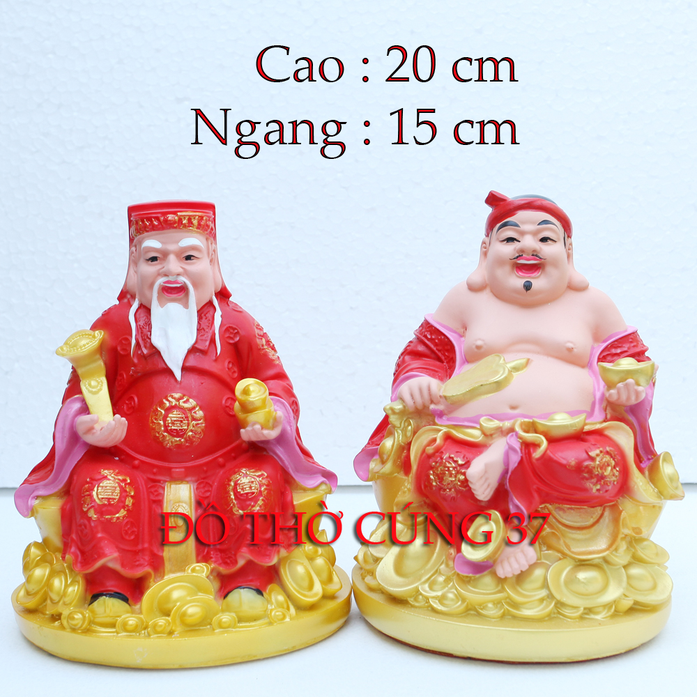 [  CAO 20 CM , Hàng thường ] TƯỢNG THẦN TÀI - THỔ ĐỊA - CHẤT LIỆU COMPOSITE