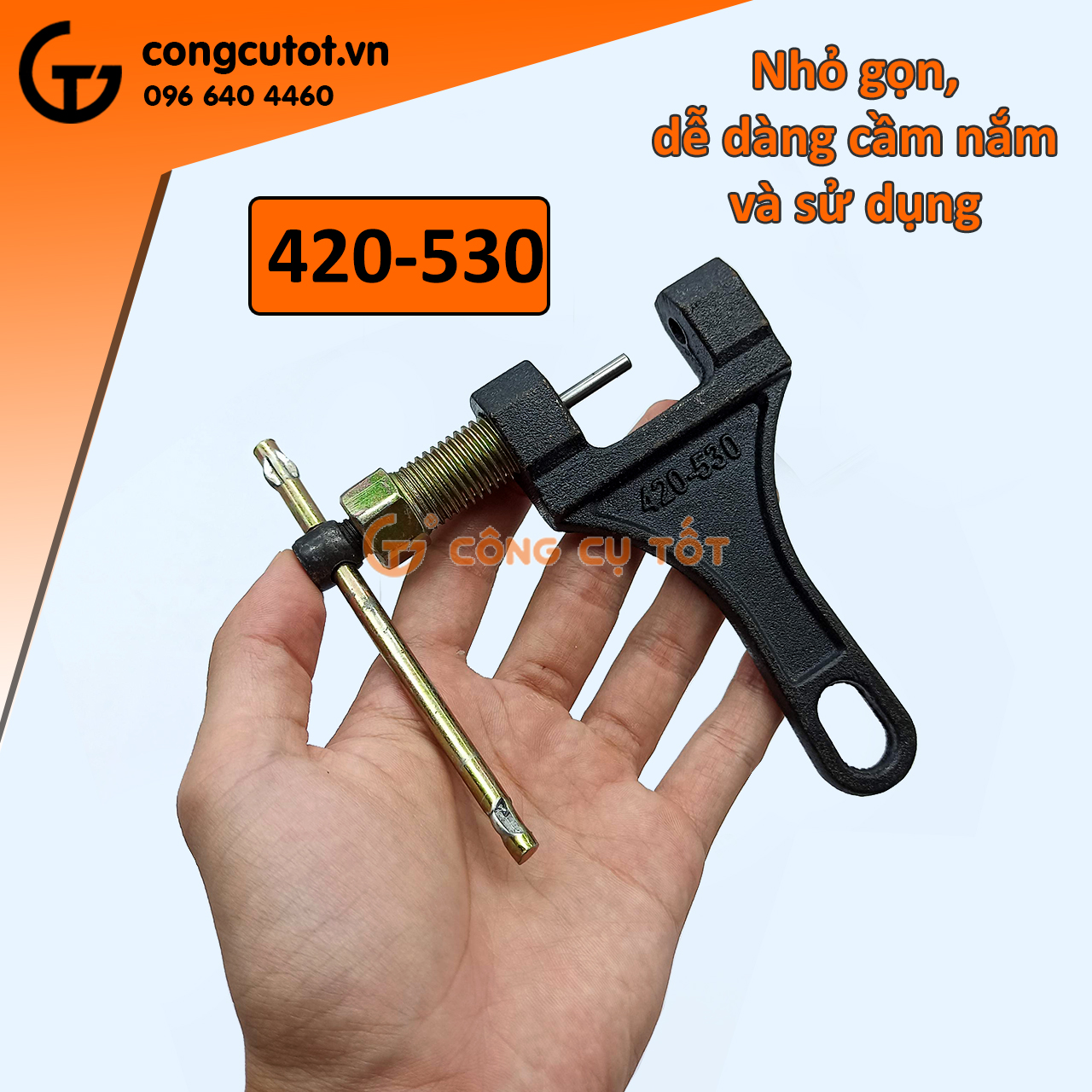 Vam cắt xích,tháo mắt xích xe máy