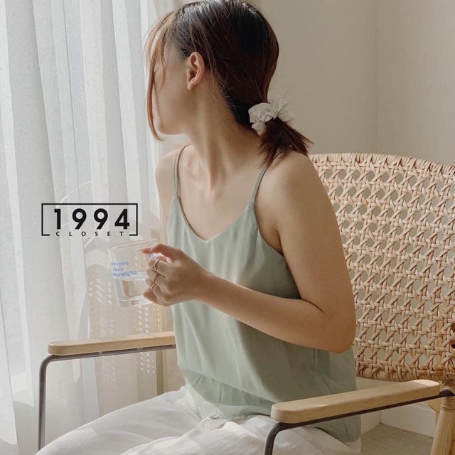 [HCM]ÁO 2 DÂY BASIC VINTAGE SIÊU HOT ÁO 2 DÂY CỔ TIM NHIỀU MÀU KIỂU BASIC DỄ PHỐI ĐỒ