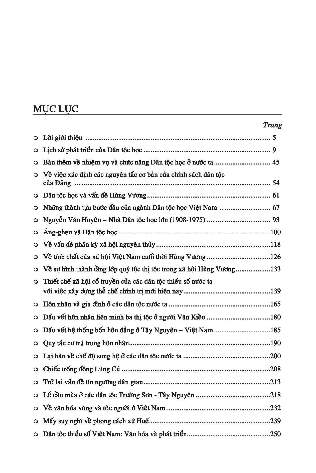 Một Số Vấn Đề Về Dân Tộc Học Việt Nam