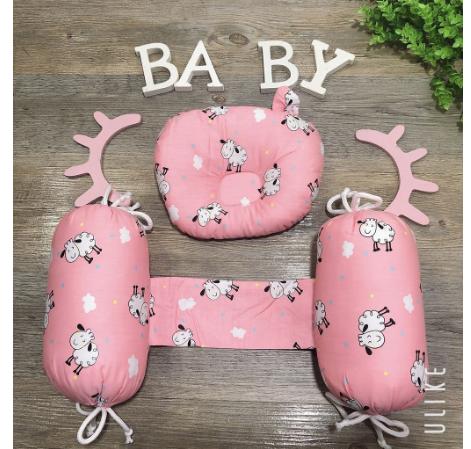 Bộ Gối chặn Bông Sơ sinh cho bé