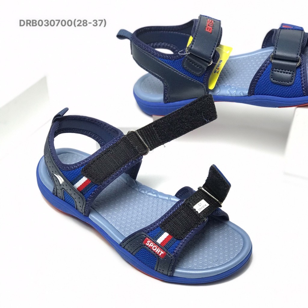 Sandal bitis bé trai đế cao su DRB0307
