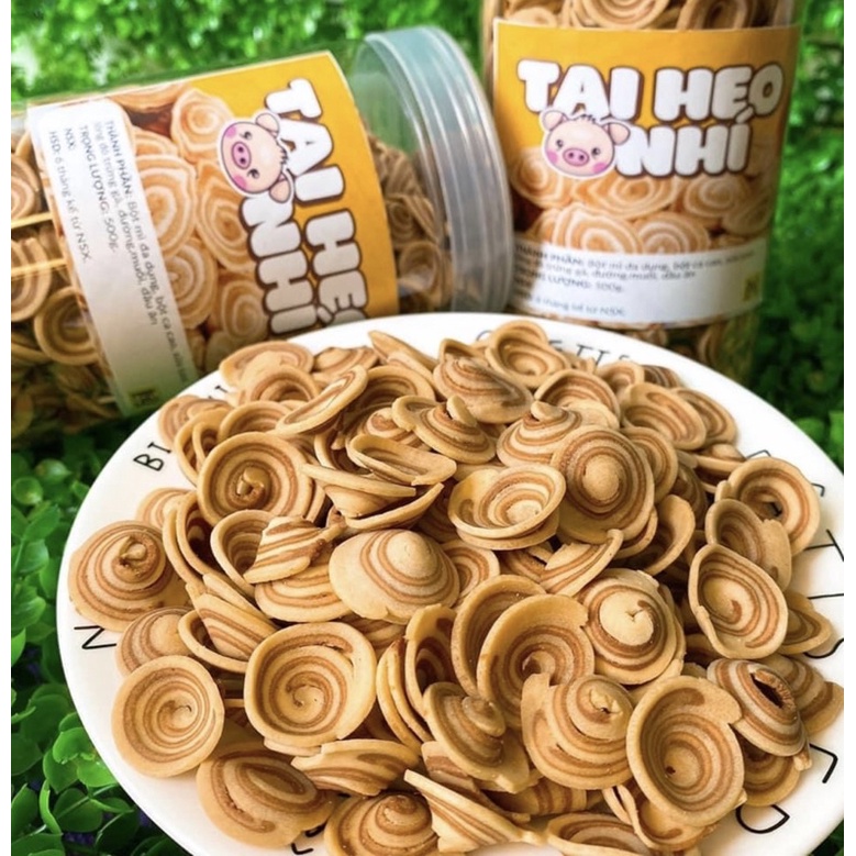 Bánh tai heo nhí (túi zip) 500g