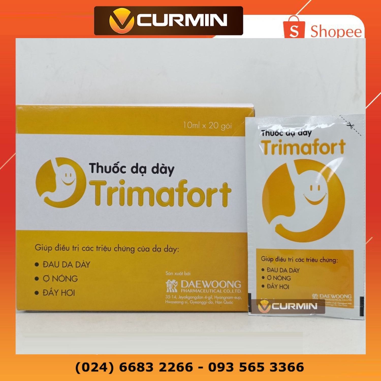 Trimafort - sữa dạ dày hàn quốc hộp 20 gói
