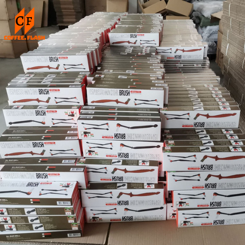 Chổi vệ sinh máy cà phê - cọ vệ sinh máy cà phê, đầu cọ thay thế