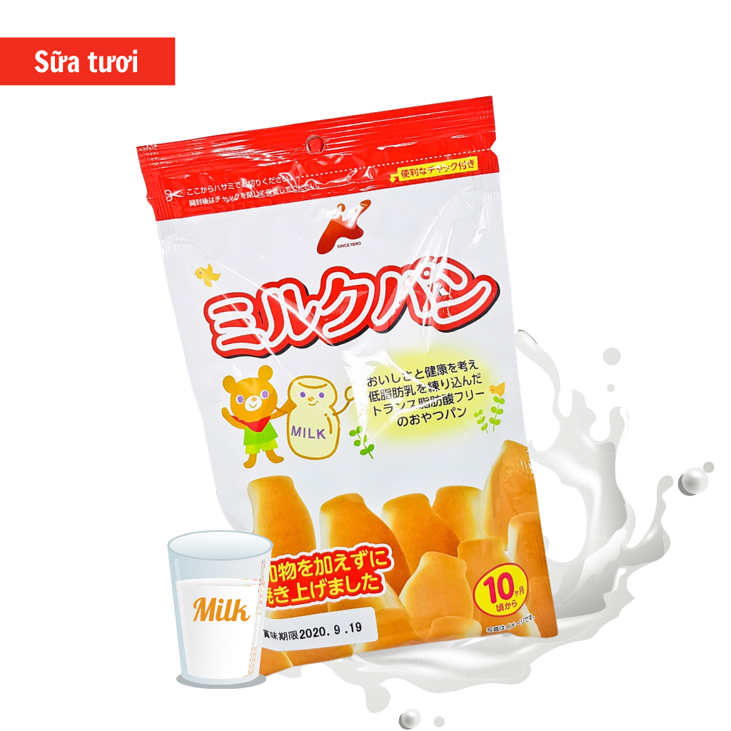 Bánh mì tươi cho bé Canet - Nhật Bản