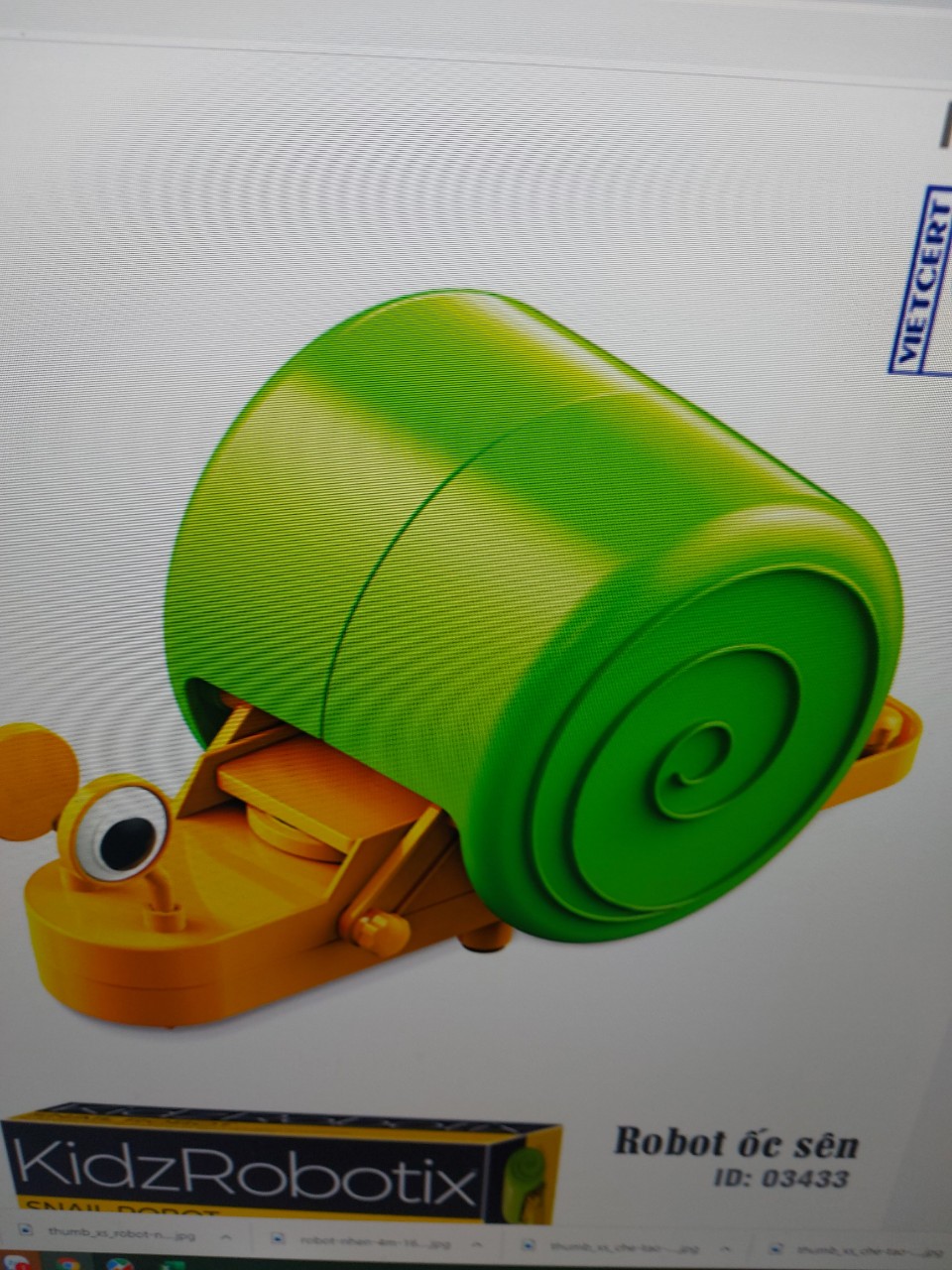 Đồ chơi Robot ốc sên - 4M 03433
