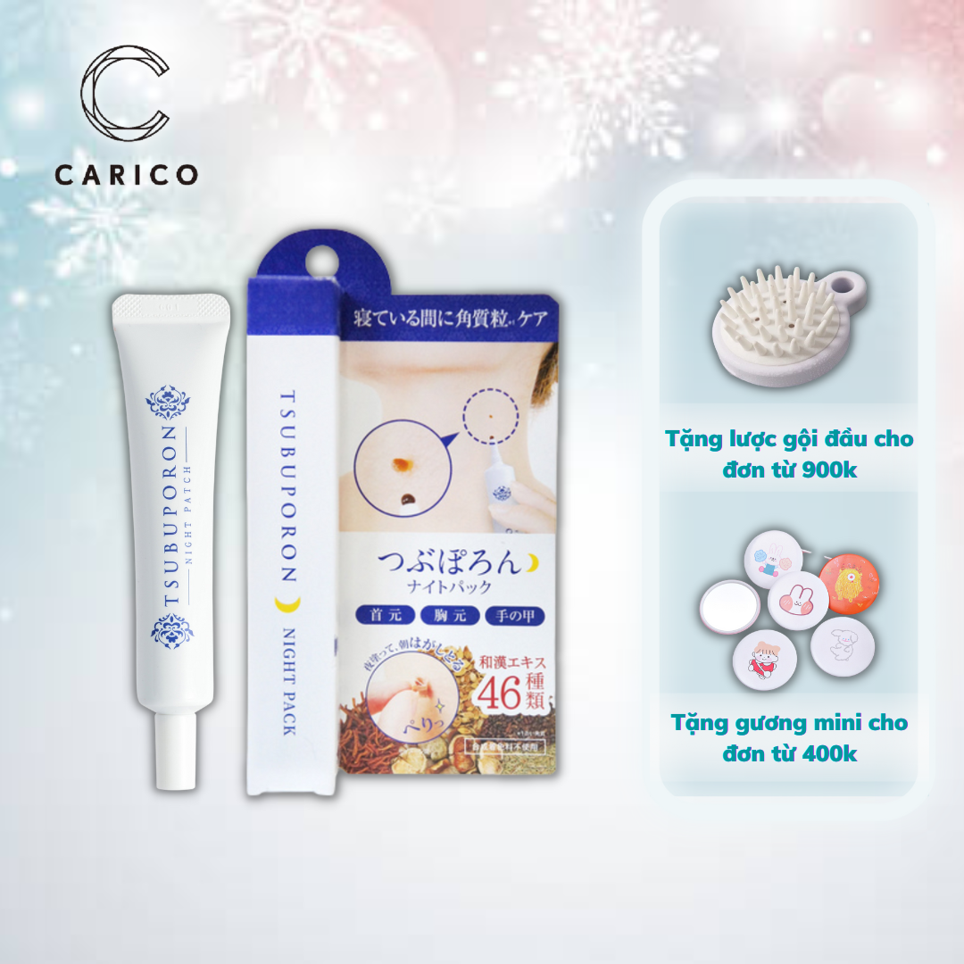 [HCM]GEL XOÁ MỤN THỊT CỔ BAN ĐÊM TSUBUPORON NIGHT PATCH