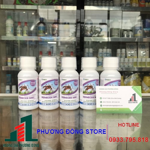 Thuốc diệt muỗi hiệu quả cao Permecide 50EC - Chai 100ml