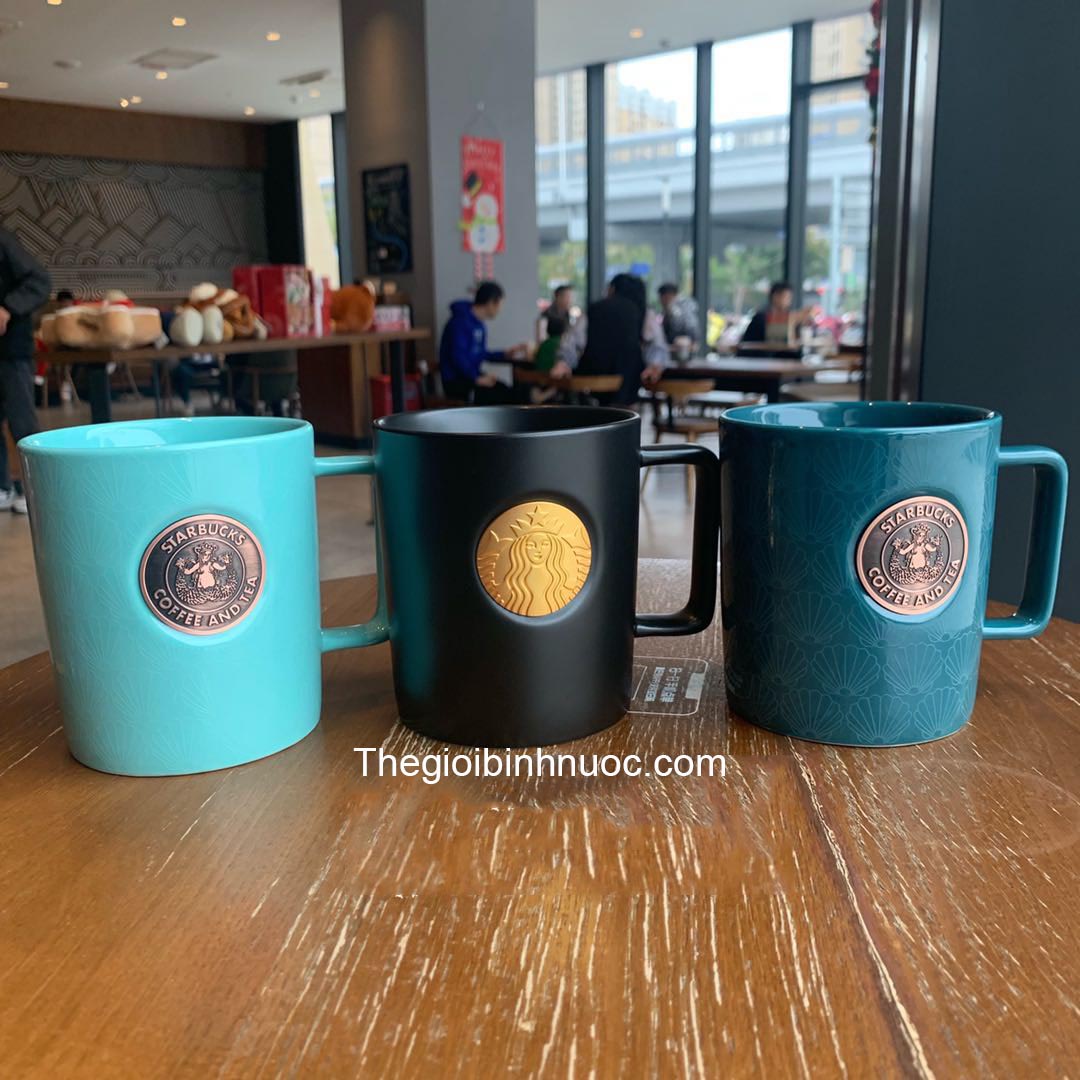 [HCM]Starbucks Taiwan Bronze Mug 473ml C193AB