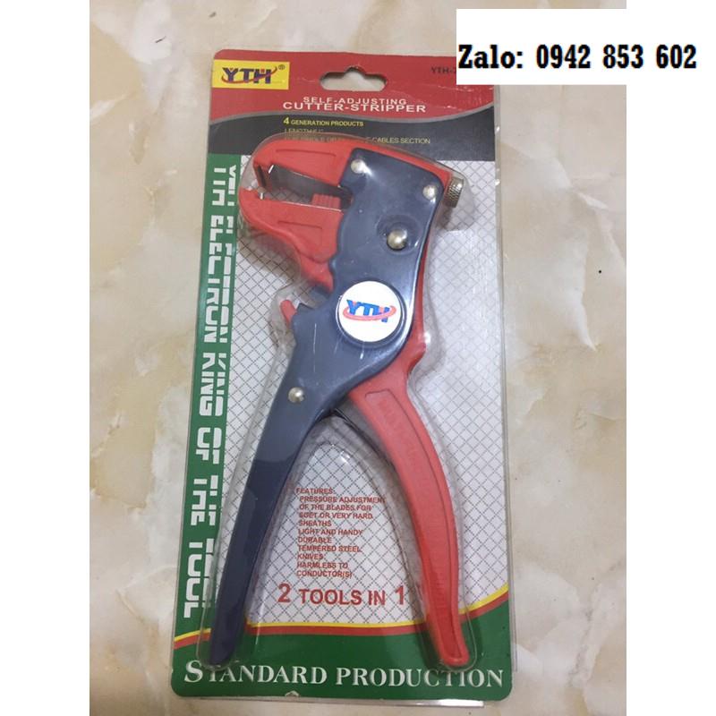 Kìm tuốt cắt dây điện mỏ quạ YTH cao cấp